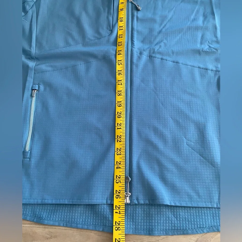 NWT PETER MILLAR‎ Golf Men’s Jacket Rainfall Blue MF23EZ25 Size XL - Picture 8 of 11